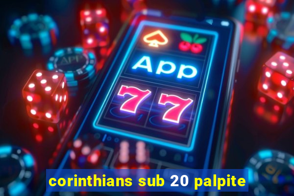 corinthians sub 20 palpite