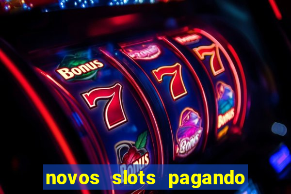 novos slots pagando no cadastro