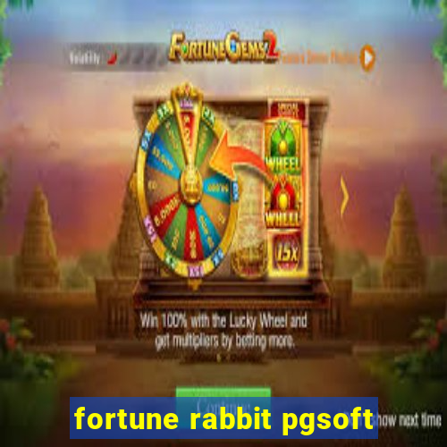 fortune rabbit pgsoft