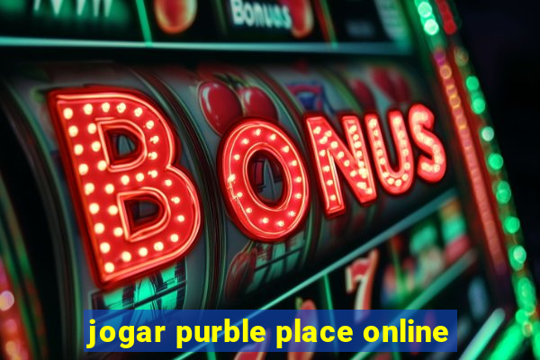 jogar purble place online