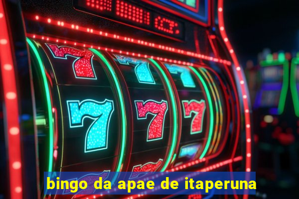 bingo da apae de itaperuna