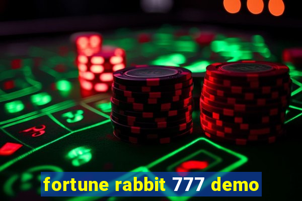 fortune rabbit 777 demo