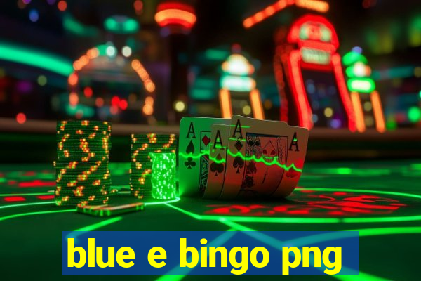 blue e bingo png