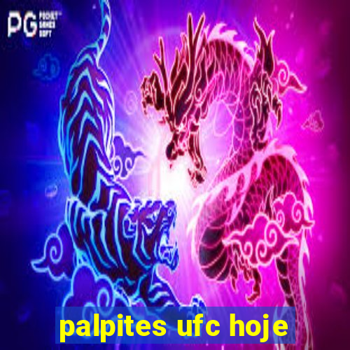 palpites ufc hoje