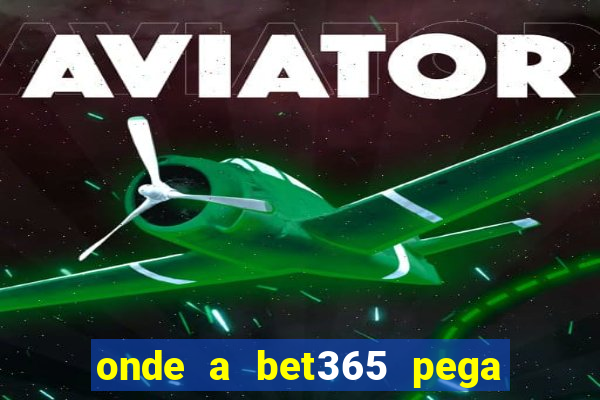 onde a bet365 pega as estatisticas