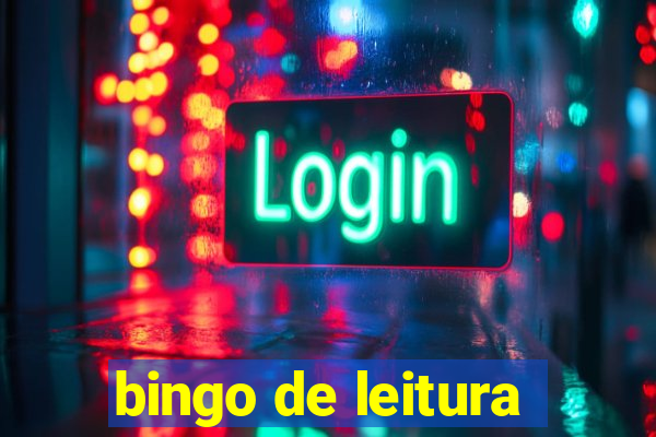 bingo de leitura