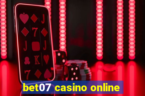 bet07 casino online