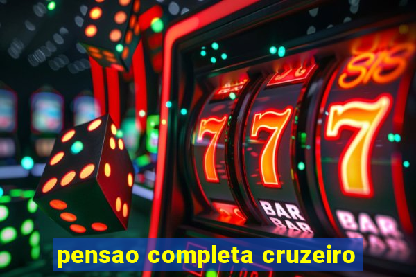 pensao completa cruzeiro