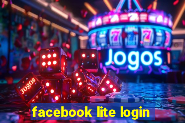 facebook lite login