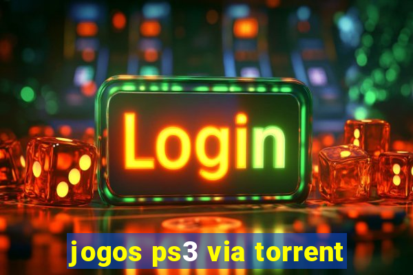 jogos ps3 via torrent