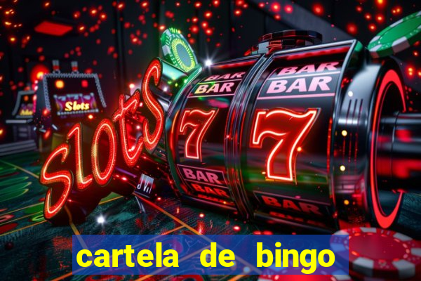 cartela de bingo 75 para imprimir