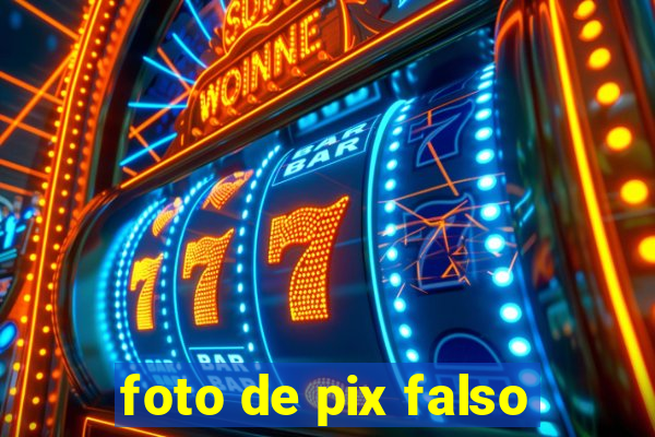 foto de pix falso