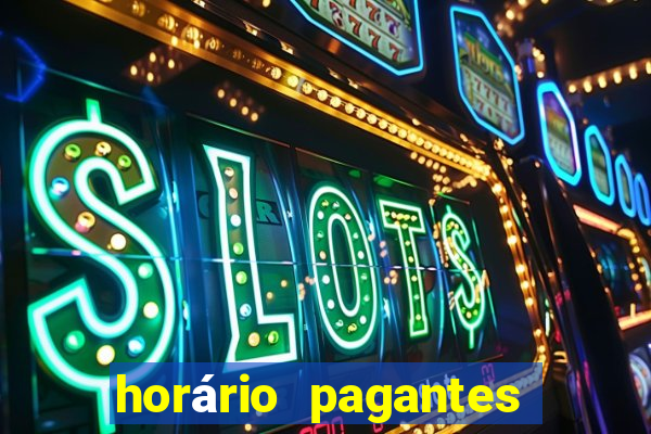 horário pagantes do fortune tiger