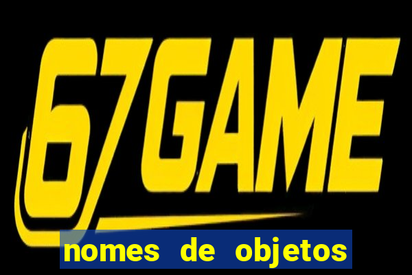 nomes de objetos de origem tupi guarani