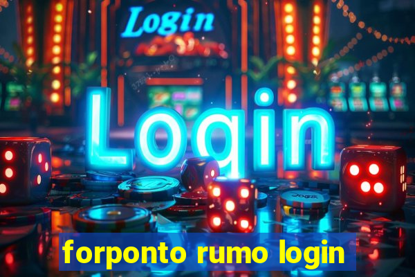 forponto rumo login