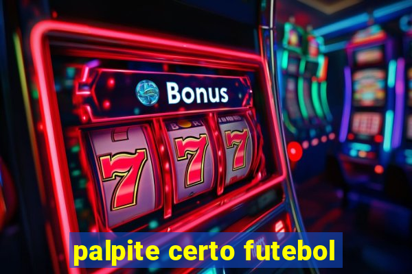 palpite certo futebol