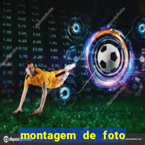 montagem de foto com simbolo do flamengo