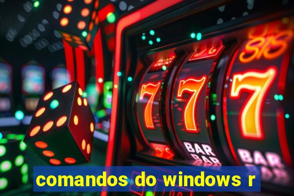 comandos do windows r