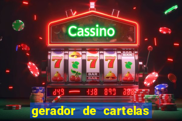 gerador de cartelas de bingo 1 a 99