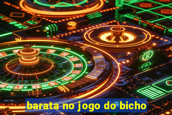 barata no jogo do bicho