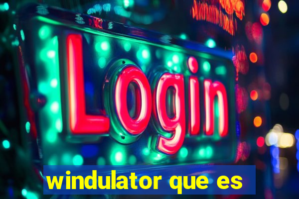 windulator que es