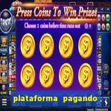 plataforma pagando fortune tiger