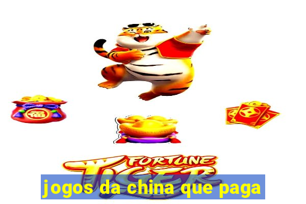 jogos da china que paga