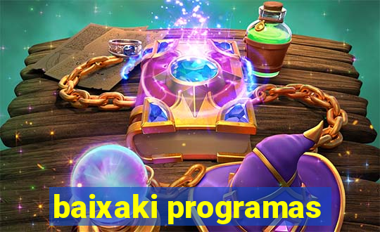 baixaki programas