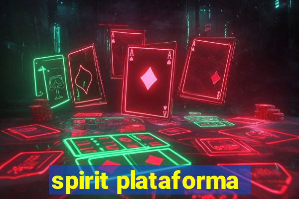 spirit plataforma