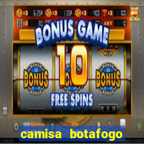 camisa botafogo plus size