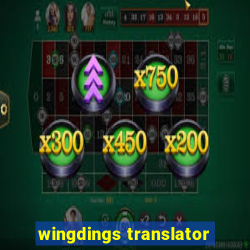 wingdings translator