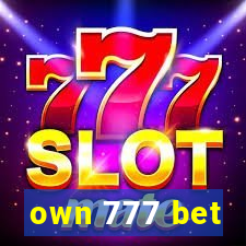 own 777 bet