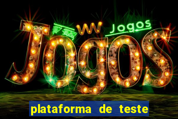 plataforma de teste pg demo