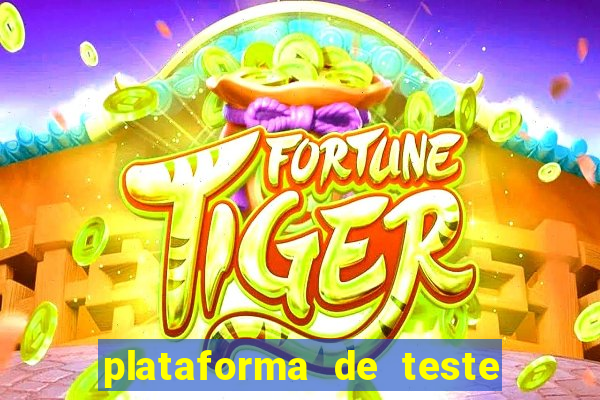 plataforma de teste pg demo