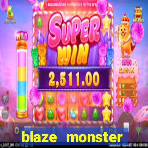 blaze monster machine fonte