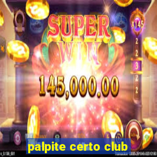 palpite certo club