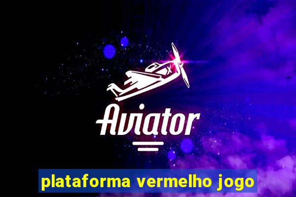 plataforma vermelho jogo