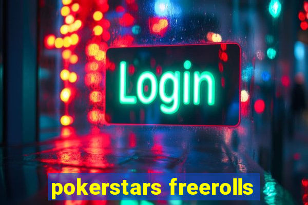 pokerstars freerolls