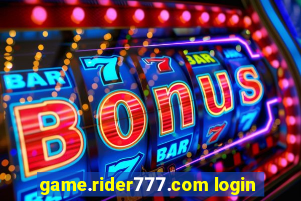 game.rider777.com login