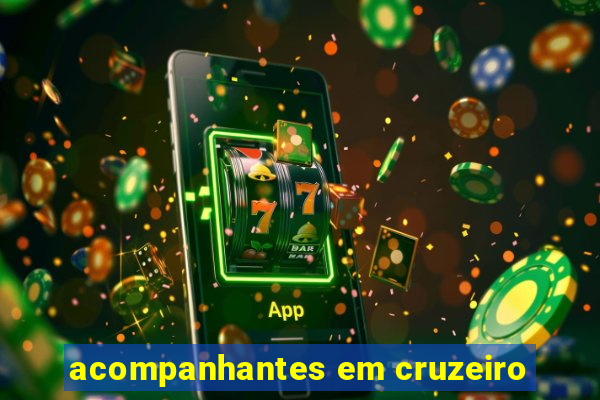 acompanhantes em cruzeiro