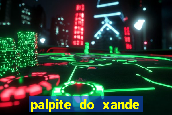 palpite do xande para hoje