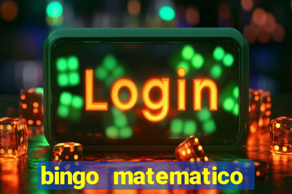 bingo matematico para ensino medio