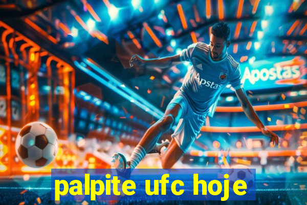 palpite ufc hoje