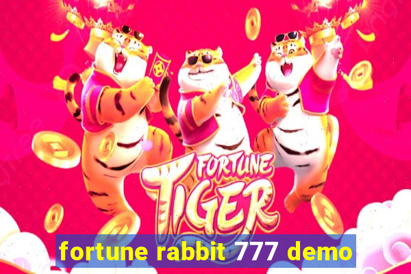 fortune rabbit 777 demo