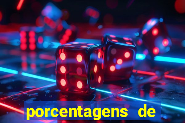 porcentagens de jogos pagantes