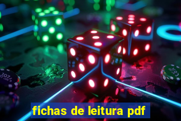 fichas de leitura pdf