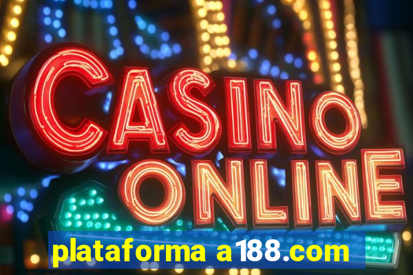 plataforma a188.com