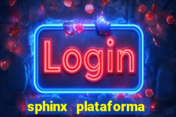 sphinx plataforma de jogos