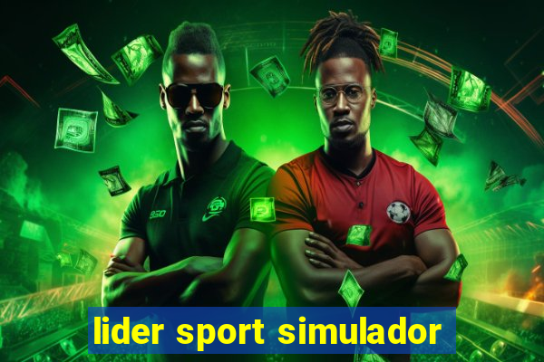 lider sport simulador