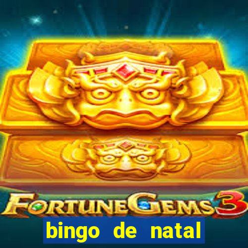 bingo de natal para imprimir gratis